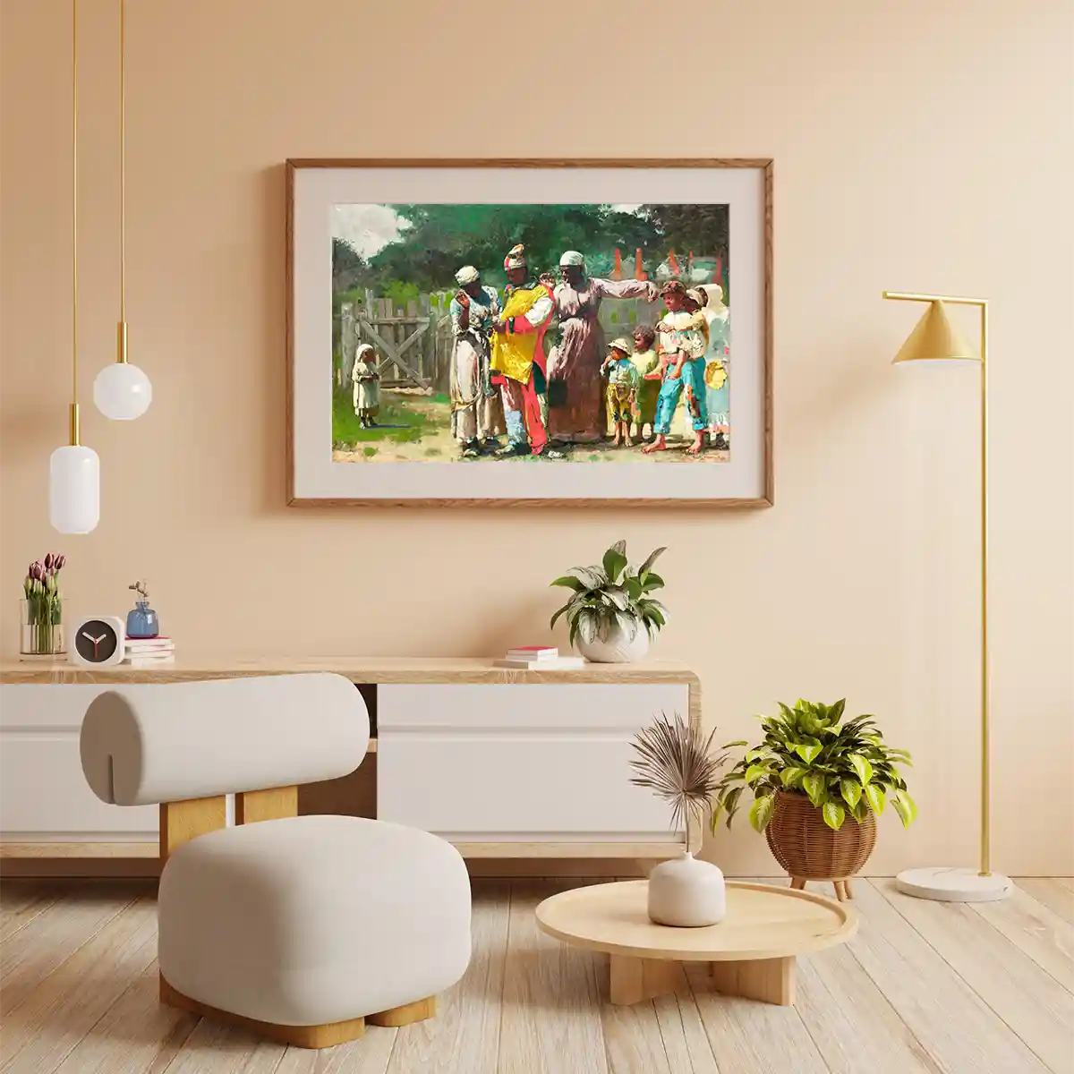 Dressing For The Carnival by Winslow Homer 1877