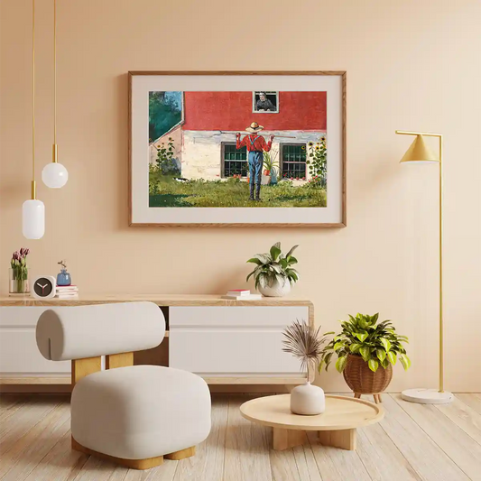 In The Garden by Winslow Homer 1877