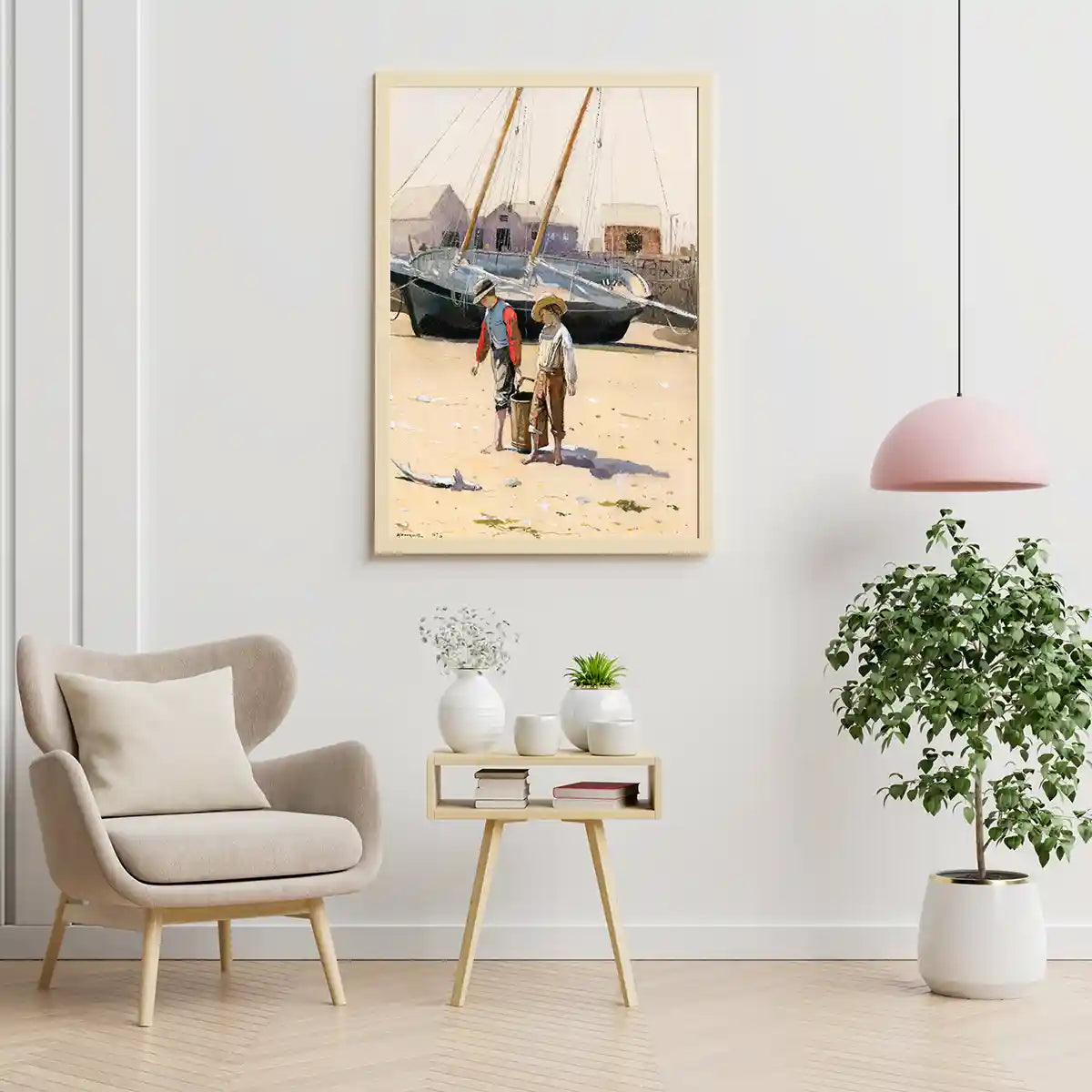 A Basket of Clams by Winslow Homer 1873