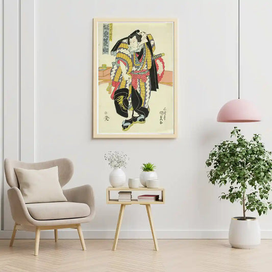 Bando Minosuke Painija Akitsushima Kuniemonin by Utagawa Kunisada 1829