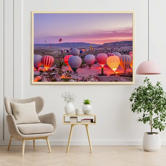 Colorful Hot Air Balloons