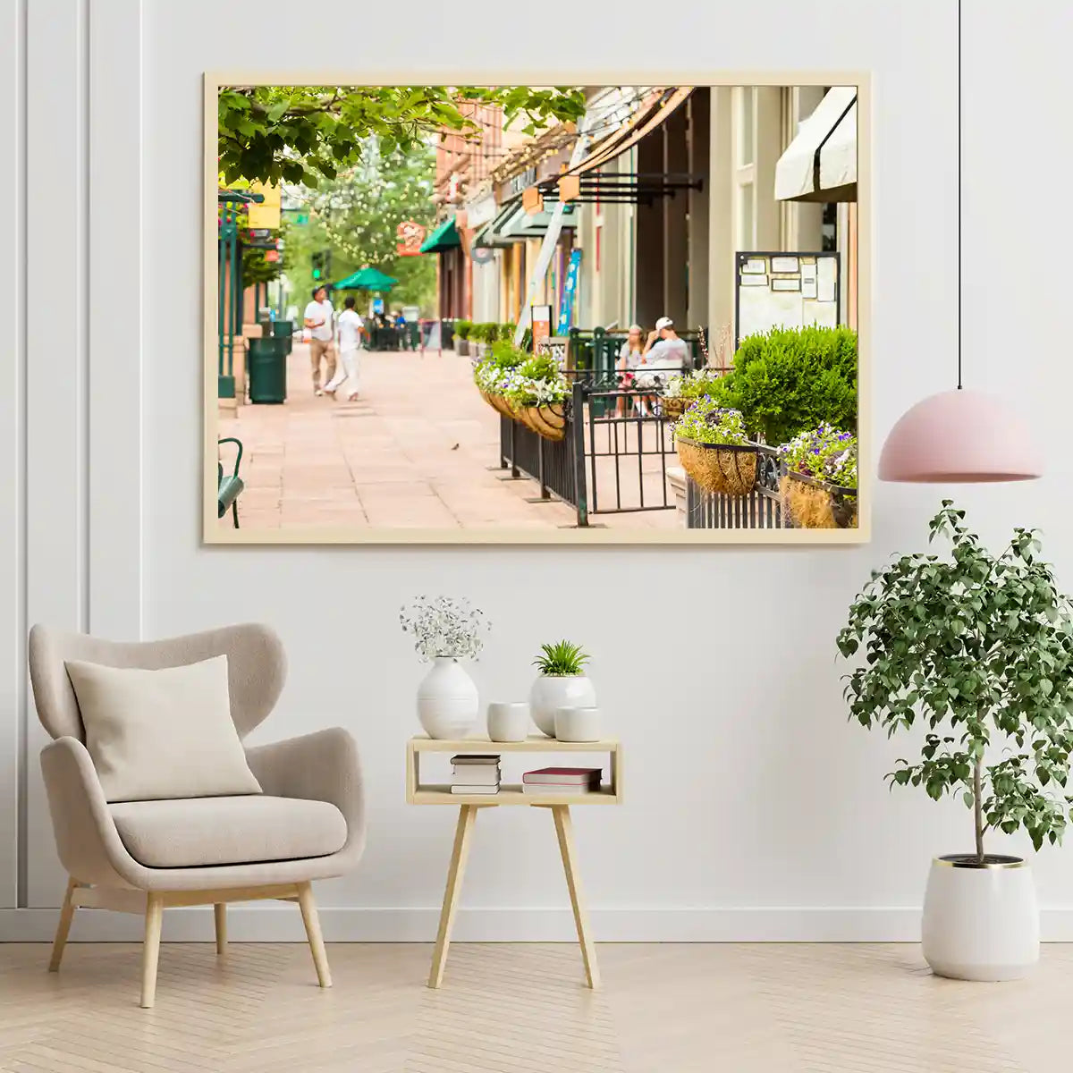 Larimer Square Outdoor Cafes and Shop Fronts