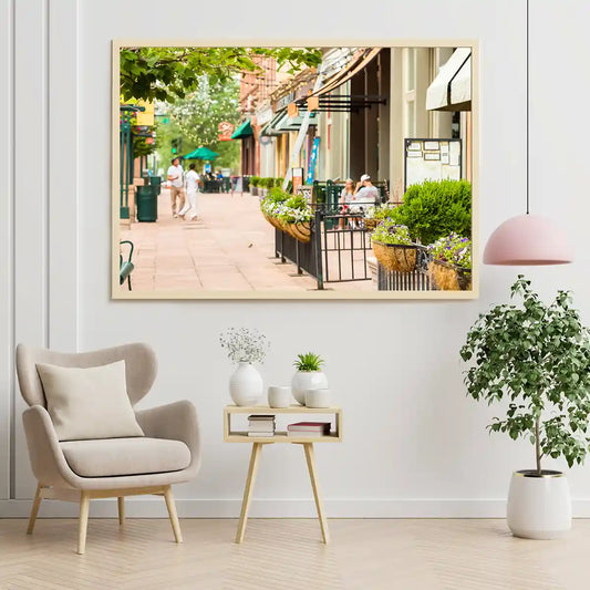 Larimer Square Outdoor Cafes and Shop Fronts