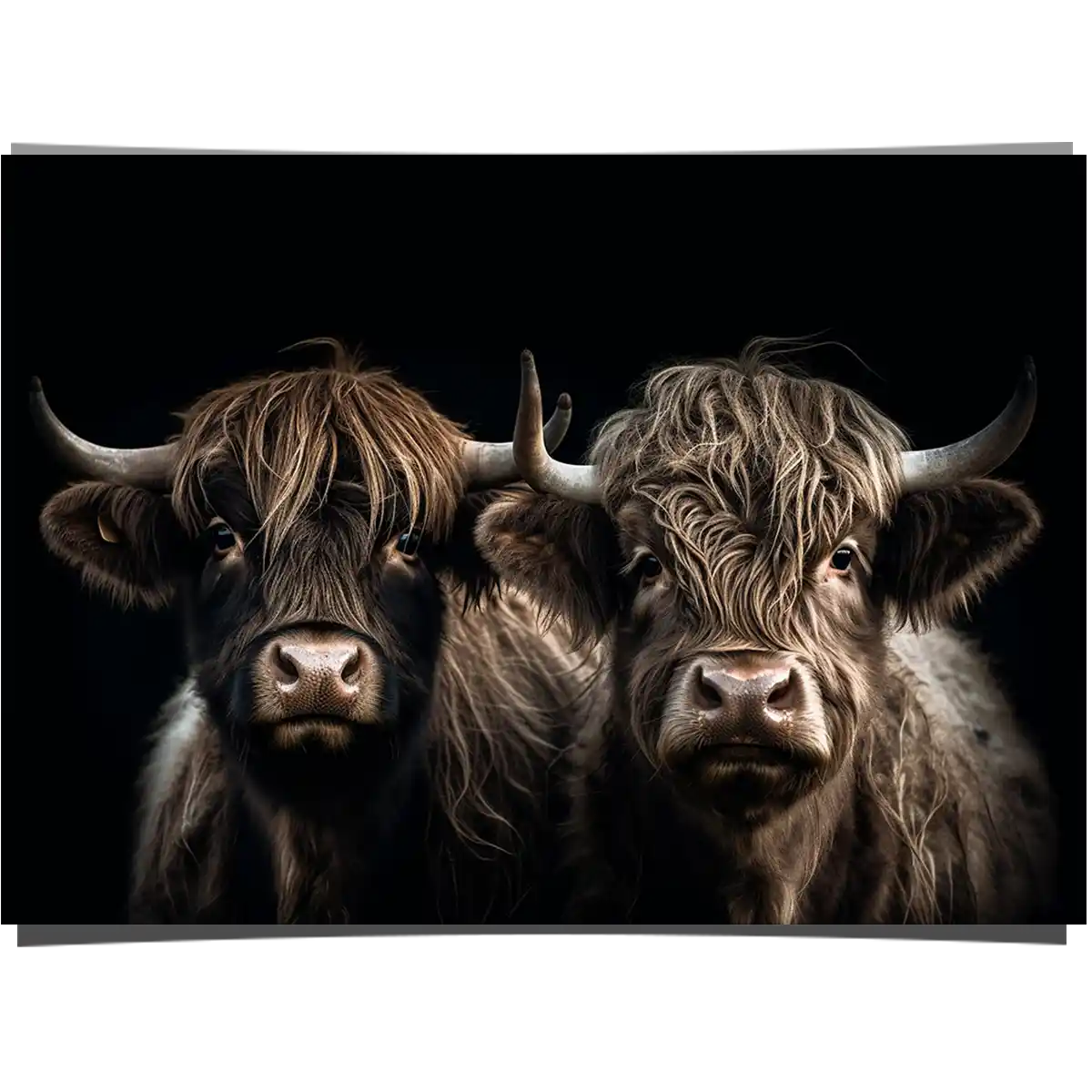 Pair of Highland Cattles
