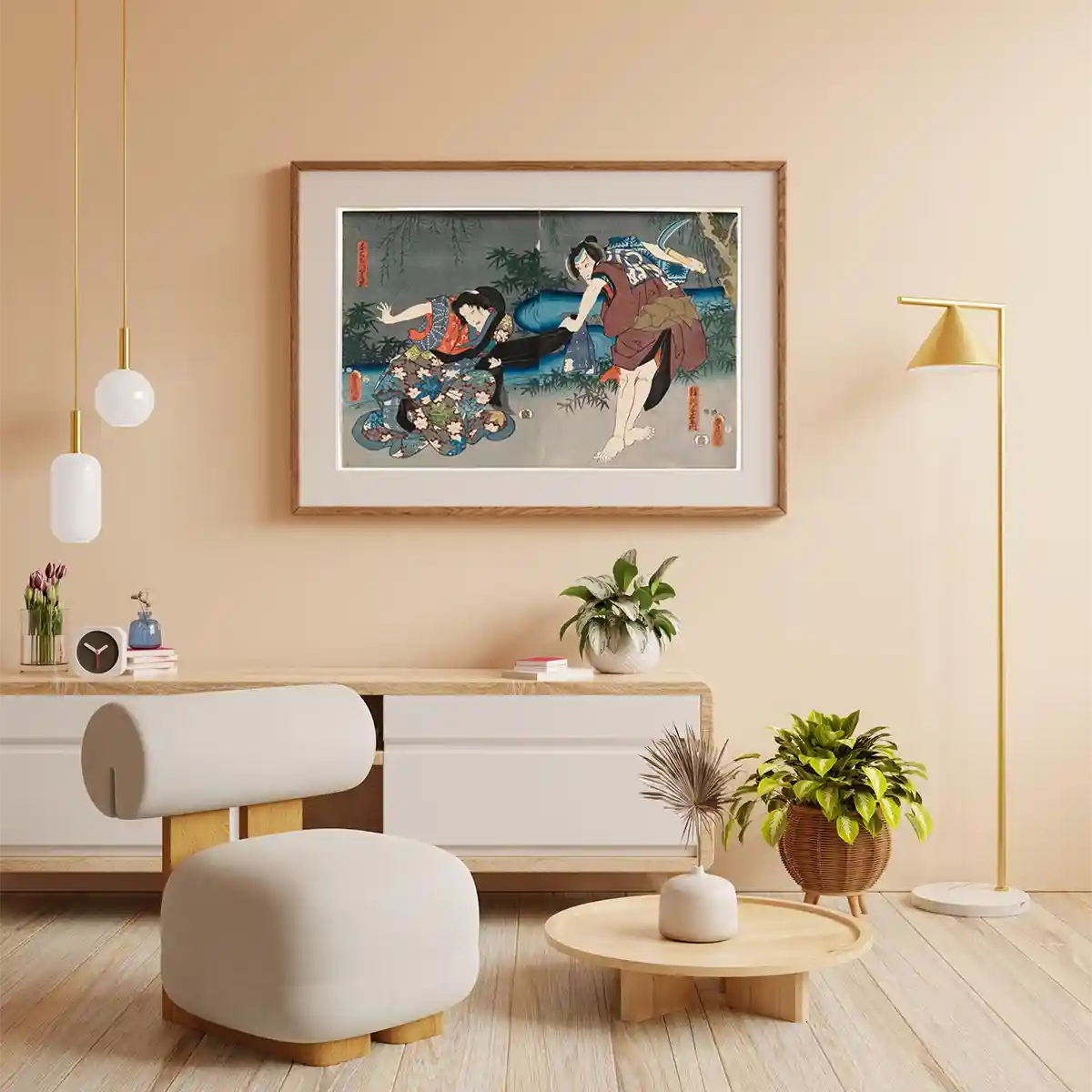 Mimasu No Date Zome by Utagawa Kunisada 1853