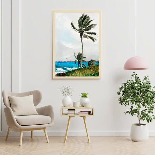 Palm Tree Nassau by Winslow Homer 1898