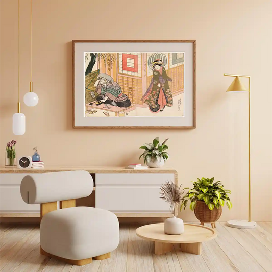 Segawa Kikunojo Ichikawa Danjuro by Utagawa Kunisada 1817