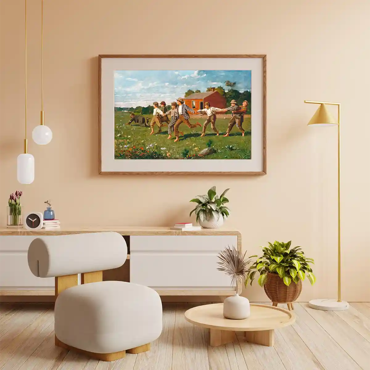 Snap The Whip by Winslow Homer 1872