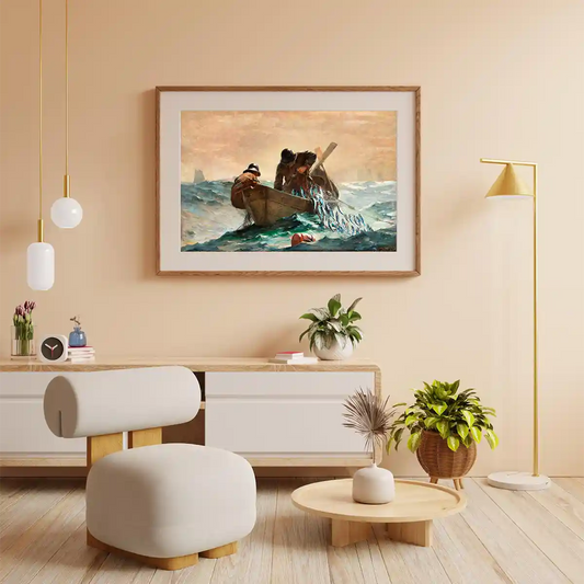 The Herring Net by Winslow Homer 1885