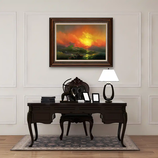 The Ninth Wave by Ivan Aivazovsky1850 - Impression 1