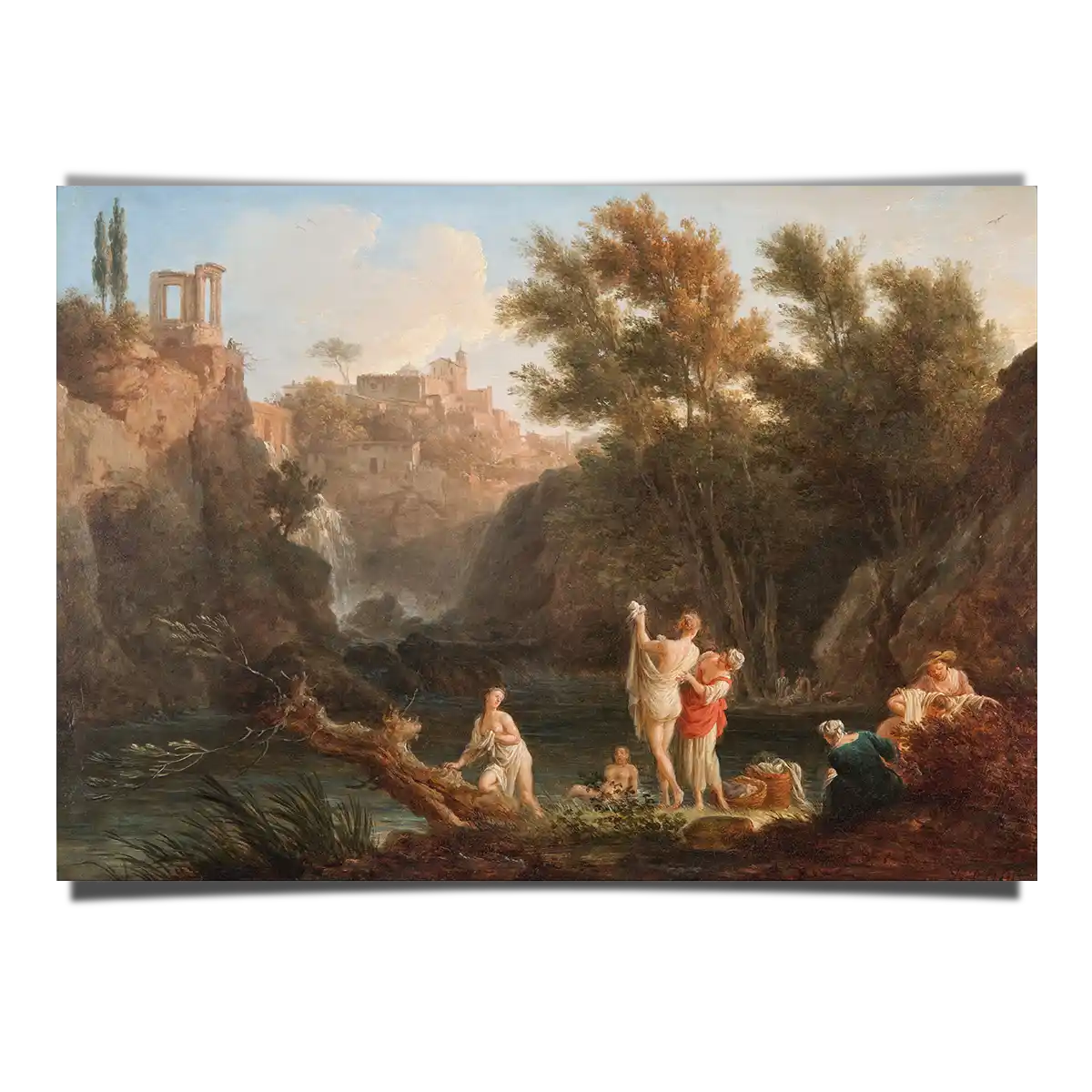 The four times of day - Evening by Claude-Joseph Vernet 1757