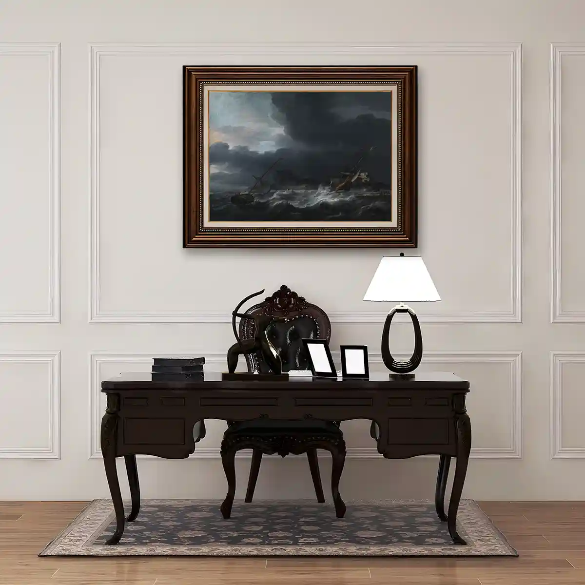 Crazy Off The Rocky Coast by Jan Theunisz Blanckerhoff 1643-1669