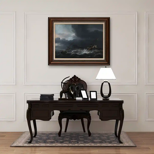 Crazy Off The Rocky Coast by Jan Theunisz Blanckerhoff 1643-1669