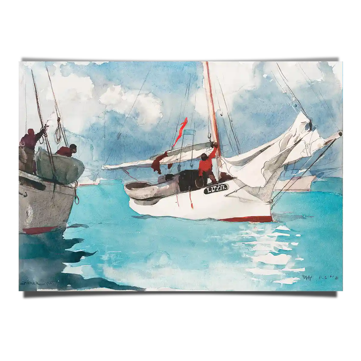 Fishing Boats Key West by Winslow Homer 1903