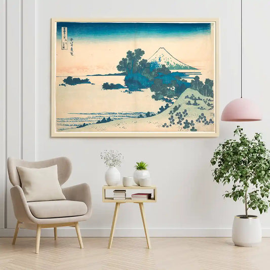 Fuji from the Shichirigahama Beach in Sagami Province by Katsushika Hokusai 1830–1832