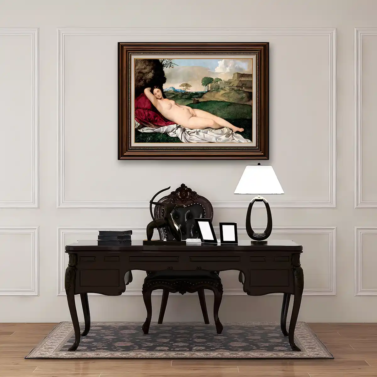 Sleeping Venus - Venere di Dresda by Giorgione and Titian 1508