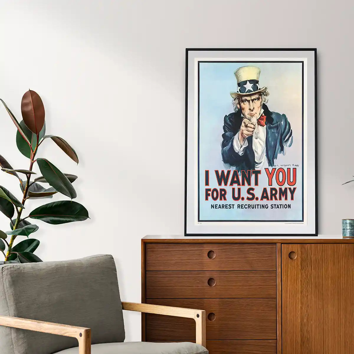 Want You! Uncle Sam Classic Recruitment Poster