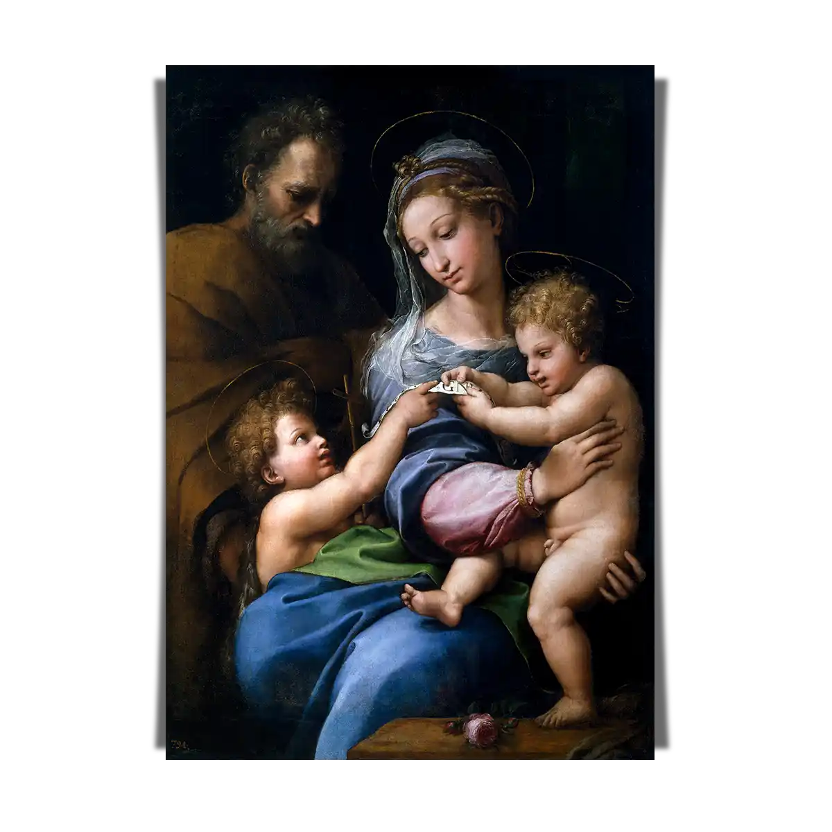 Madonna of the Rose - Raphael 1517
