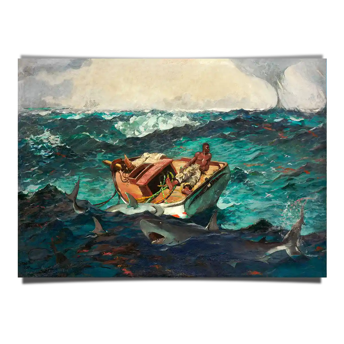 The Gulf Stream by Winslow Homer 1899