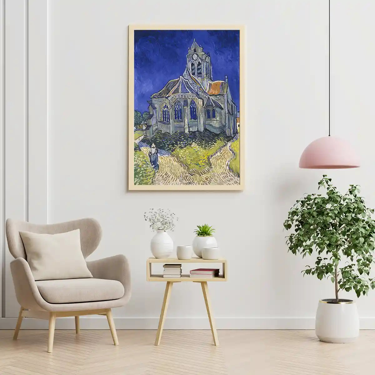 The Church in Auvers by Vincent Van Gogh