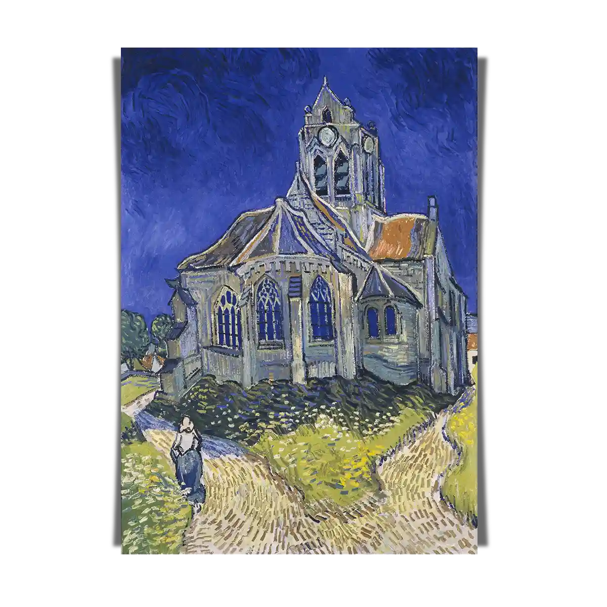 The Church in Auvers by Vincent Van Gogh