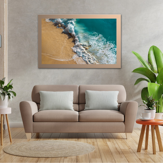 Aerial View Of Ocean In Bali