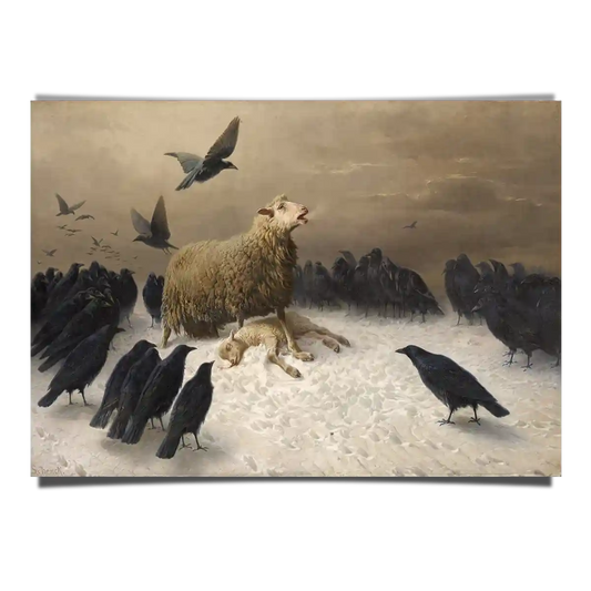 Anguish by August Friedrich 1900