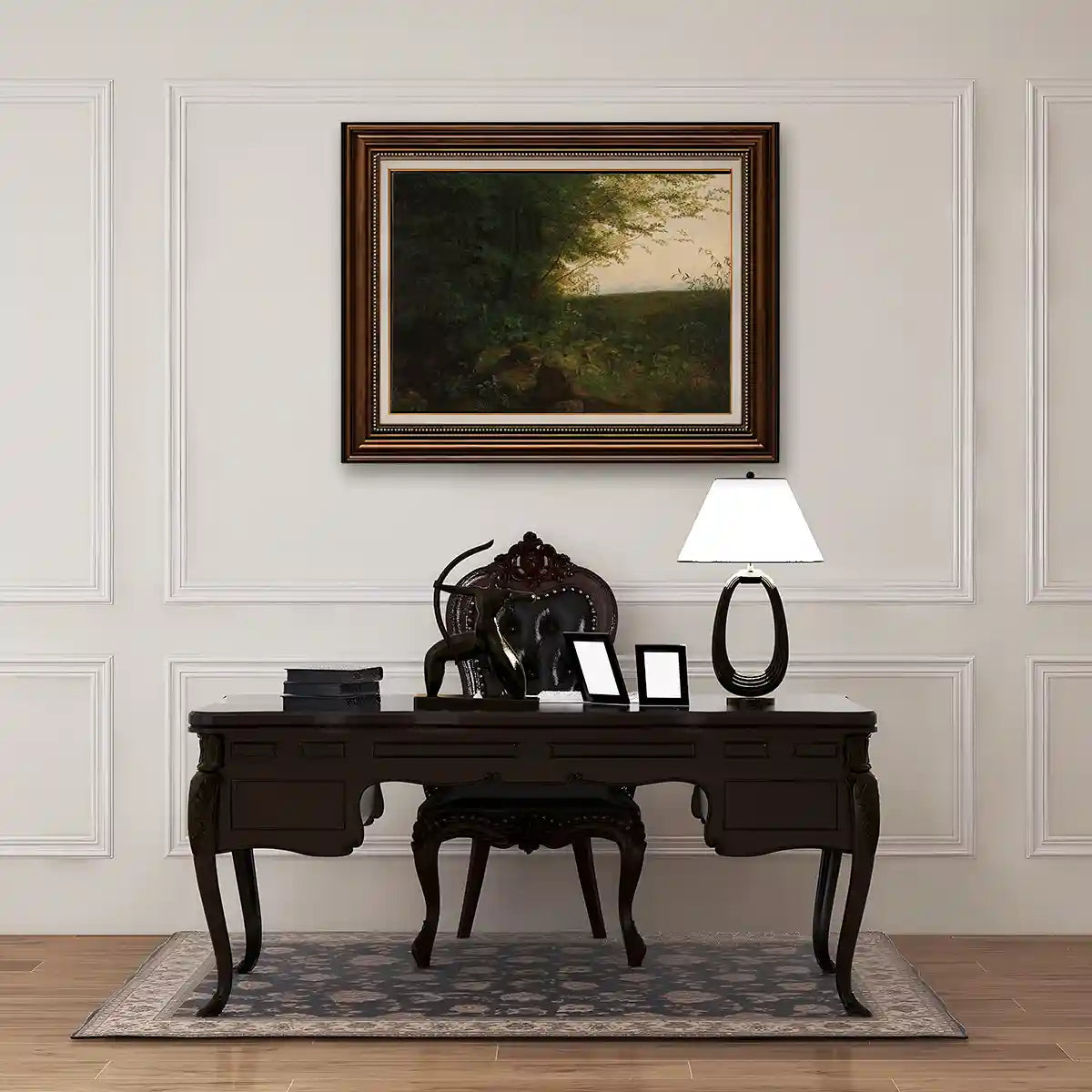 At The Edge Of The Forest by August Friedrich 1900