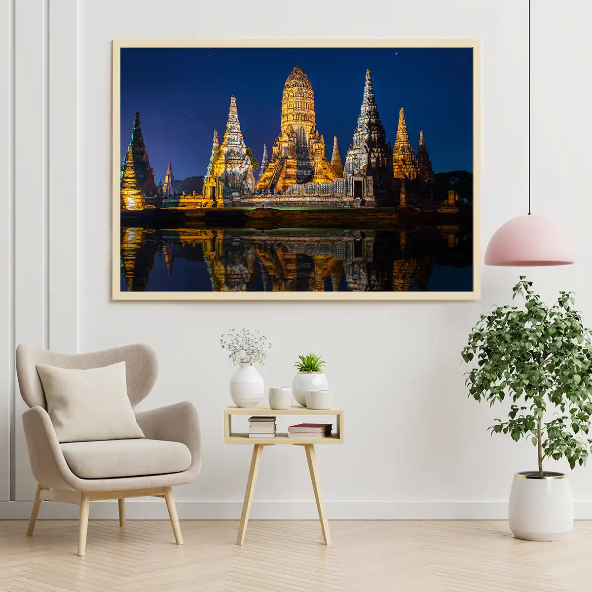 Ayutthaya Historical Park Wat Chaiwatthanaram Buddhist Temple Thailand