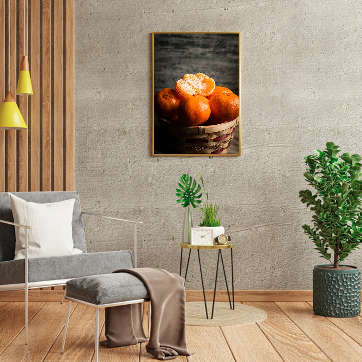 Basket Of Mandarins