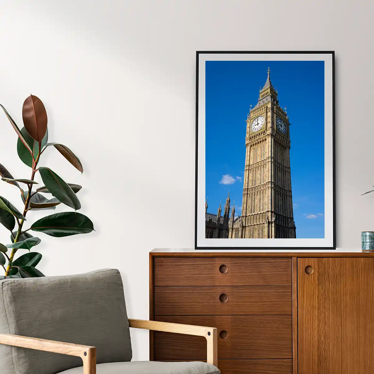 The Big Ben of the Great Clock of Westminster