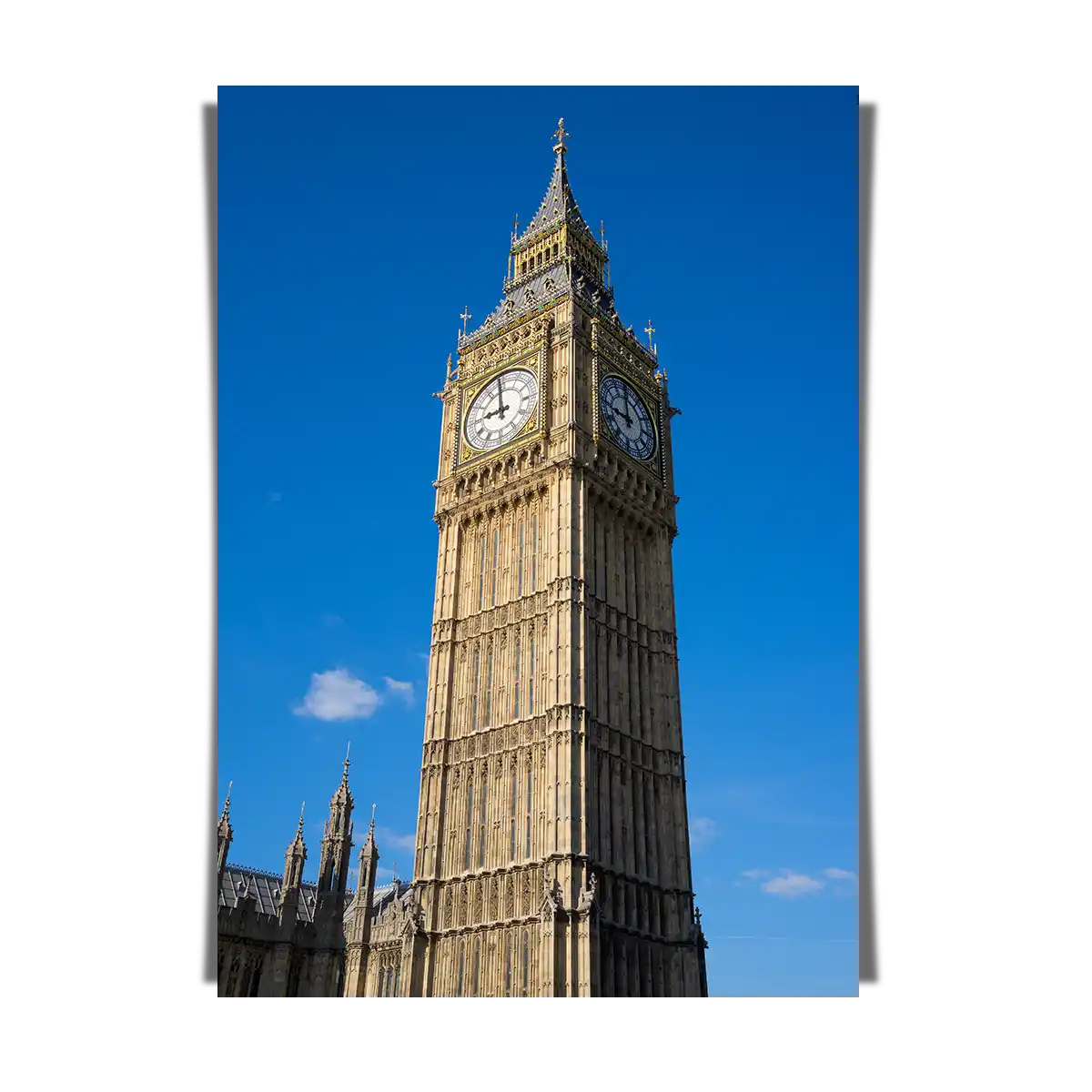 The Big Ben of the Great Clock of Westminster