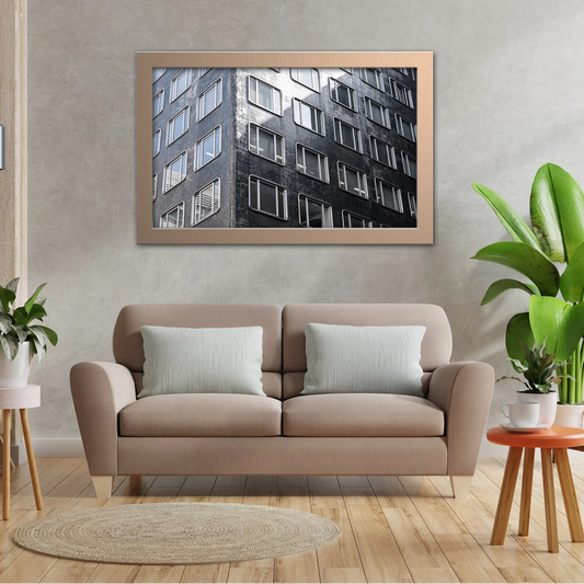 Brutalist Inspired Building