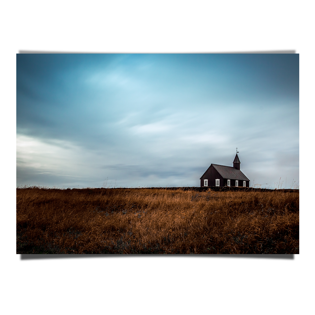 Budir Church In Iceland