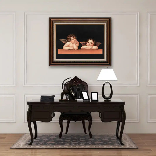 The Cherubs based from Raphael The Sistine Madonna