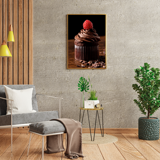Chocolate Cupcake With Raspberry