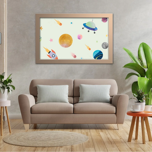 Colorful Galaxy Pattern