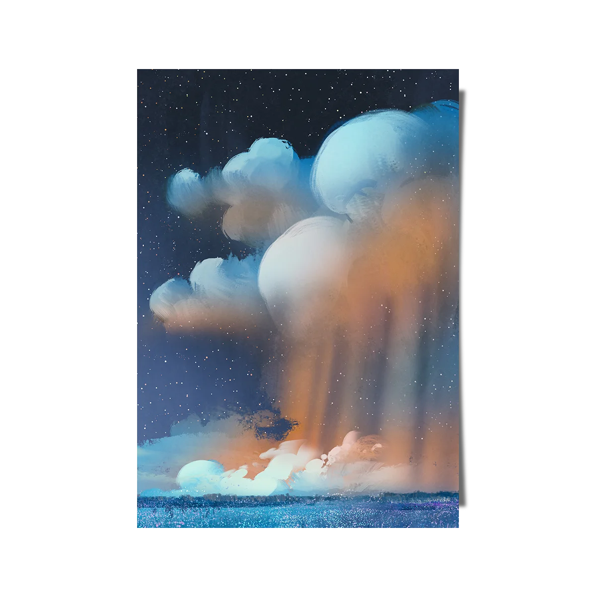 Cumulonimbus Clouds Field
