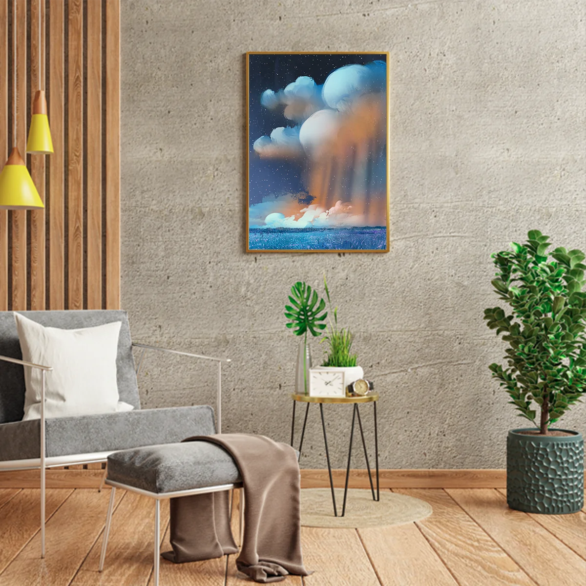 Cumulonimbus Clouds Field