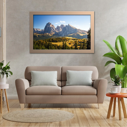 Dolomites Mountain In Italy