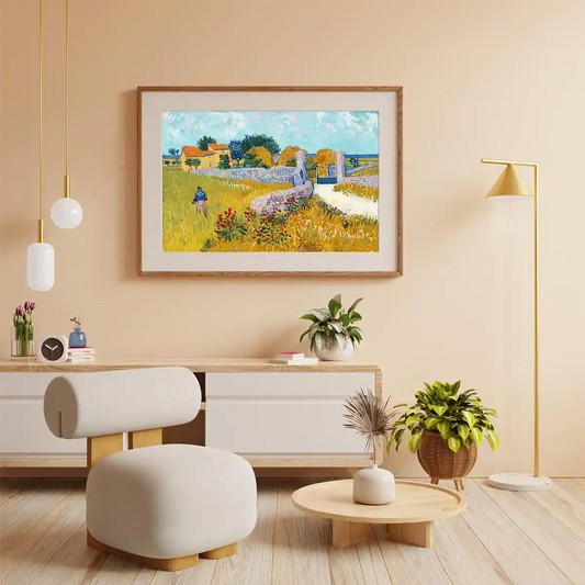 Farmhouse in Provence by Vincent Van Gogh 1888