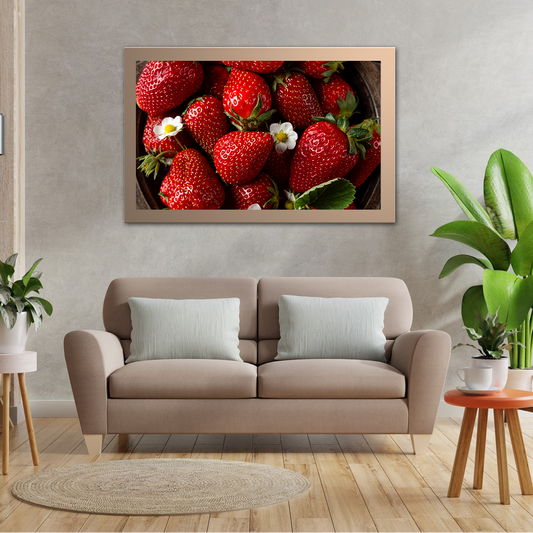 Freshly Picked Strawberries