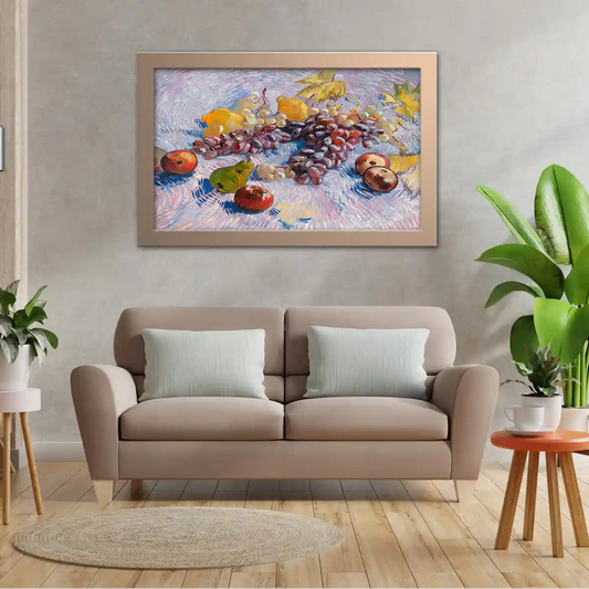 Grapes Lemons Pears and Apples by Vincent Van Gogh 1887