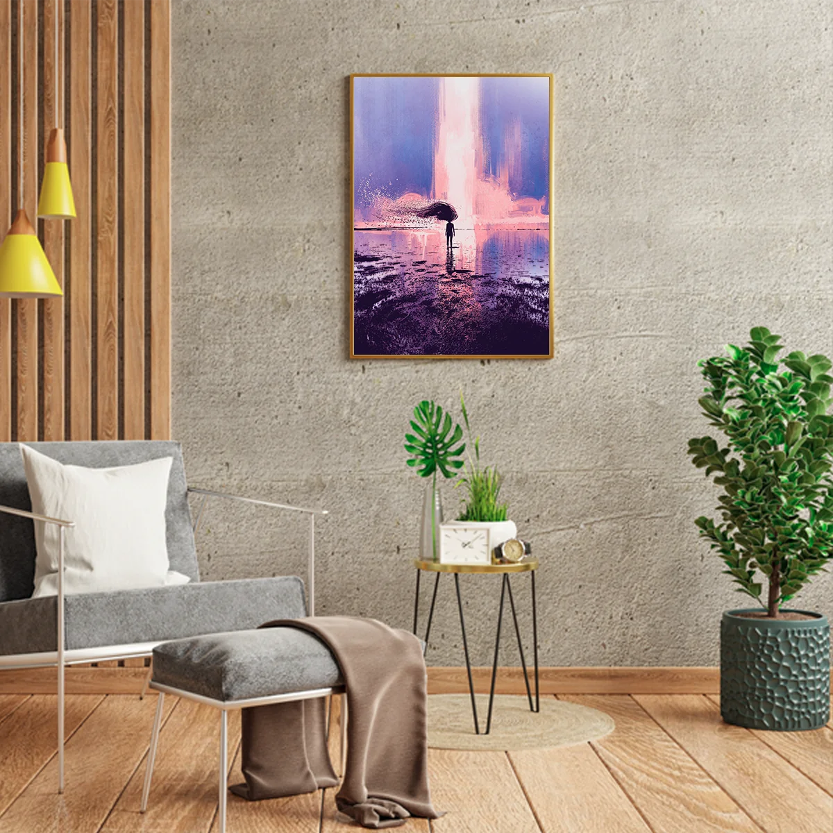 Hair Blowing In The Wind