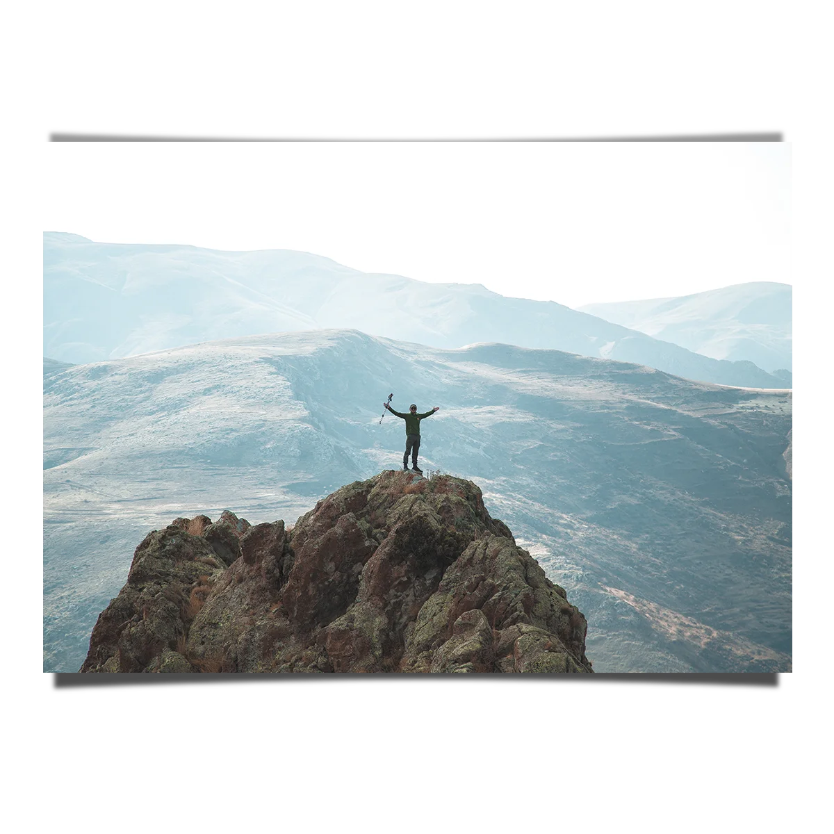 Hikers On Top