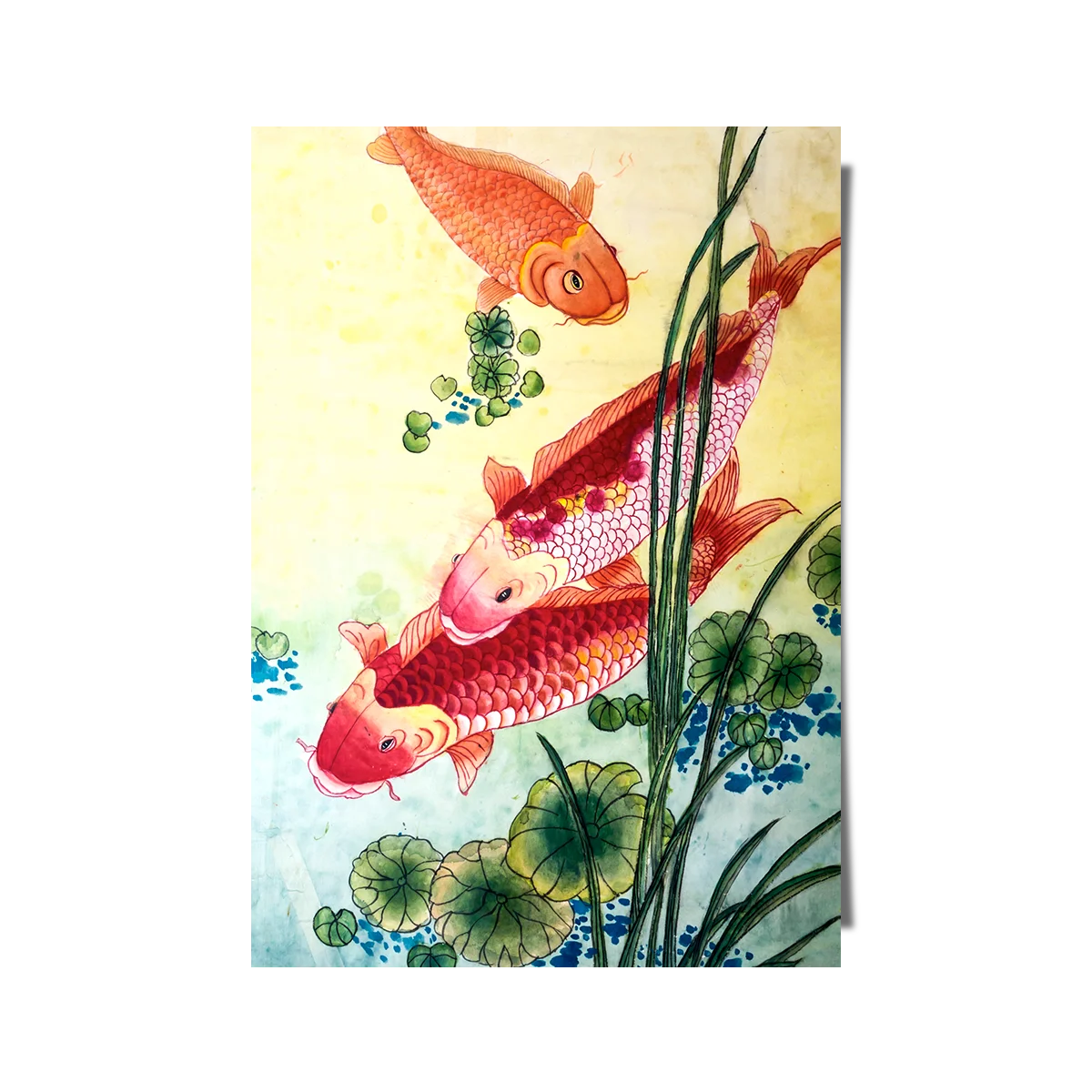 Koi Japanese Painting