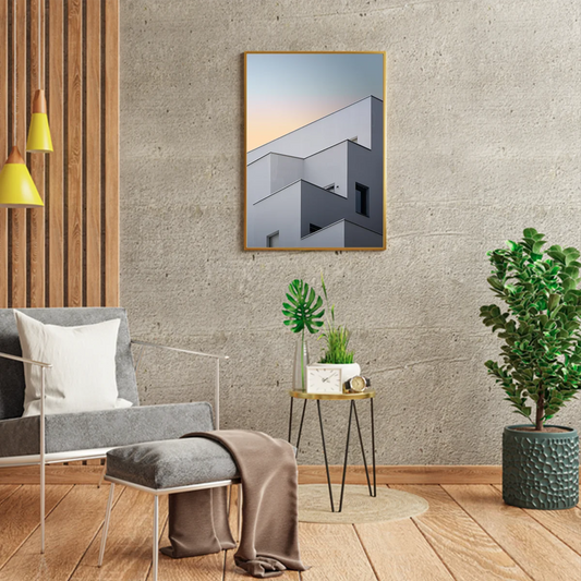 Low Angle Shot Of White Modern Building