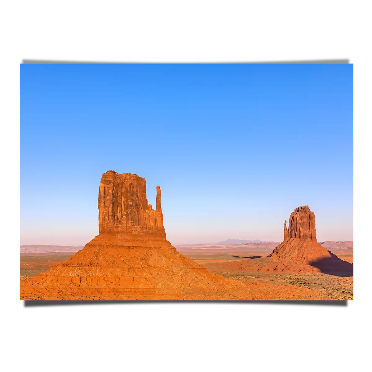 Monument Valley East West Mitten Butte