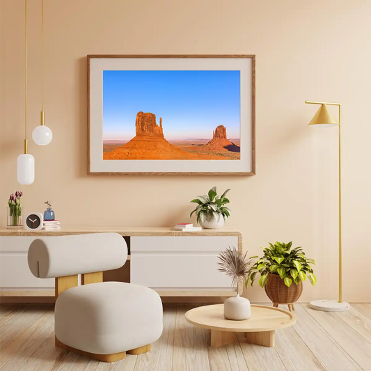 Monument Valley East West Mitten Butte