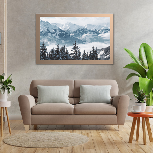 Mountains Covered In Snow